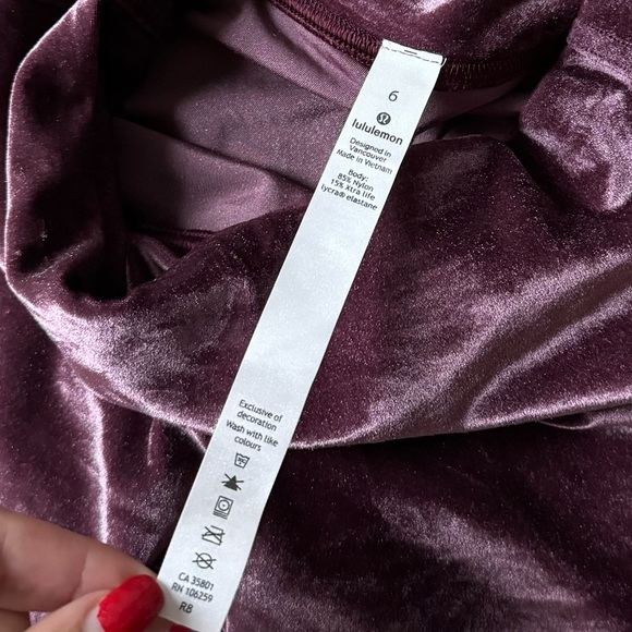 Lululemon Wunder Lounge High-Rise Tight 28" *Velvet - Picture 7 of 8
